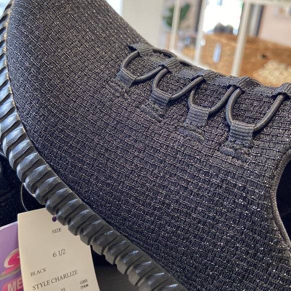 Skechers S Sport charlize sneakers black new - Picture 2 of 7